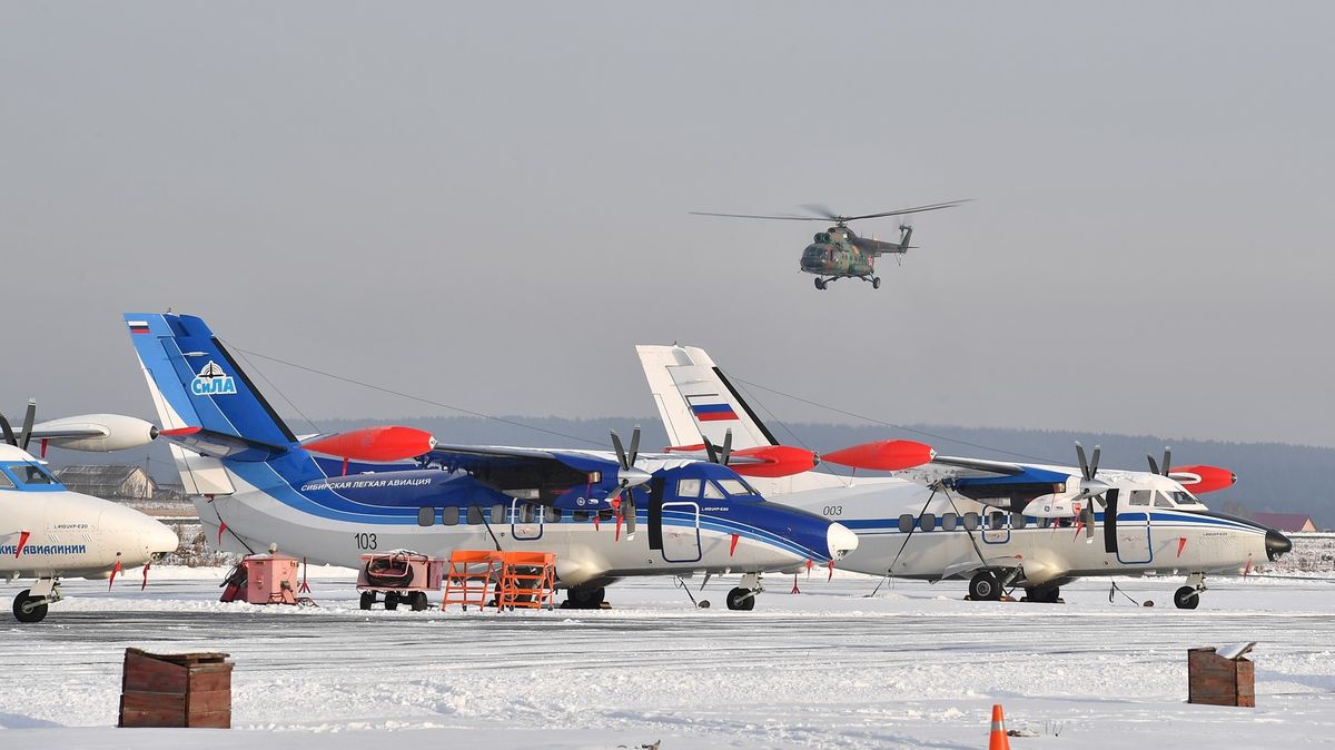 Při nehodě letadla české výroby zahynulo v Rusku 19 lidí, tři se zranili